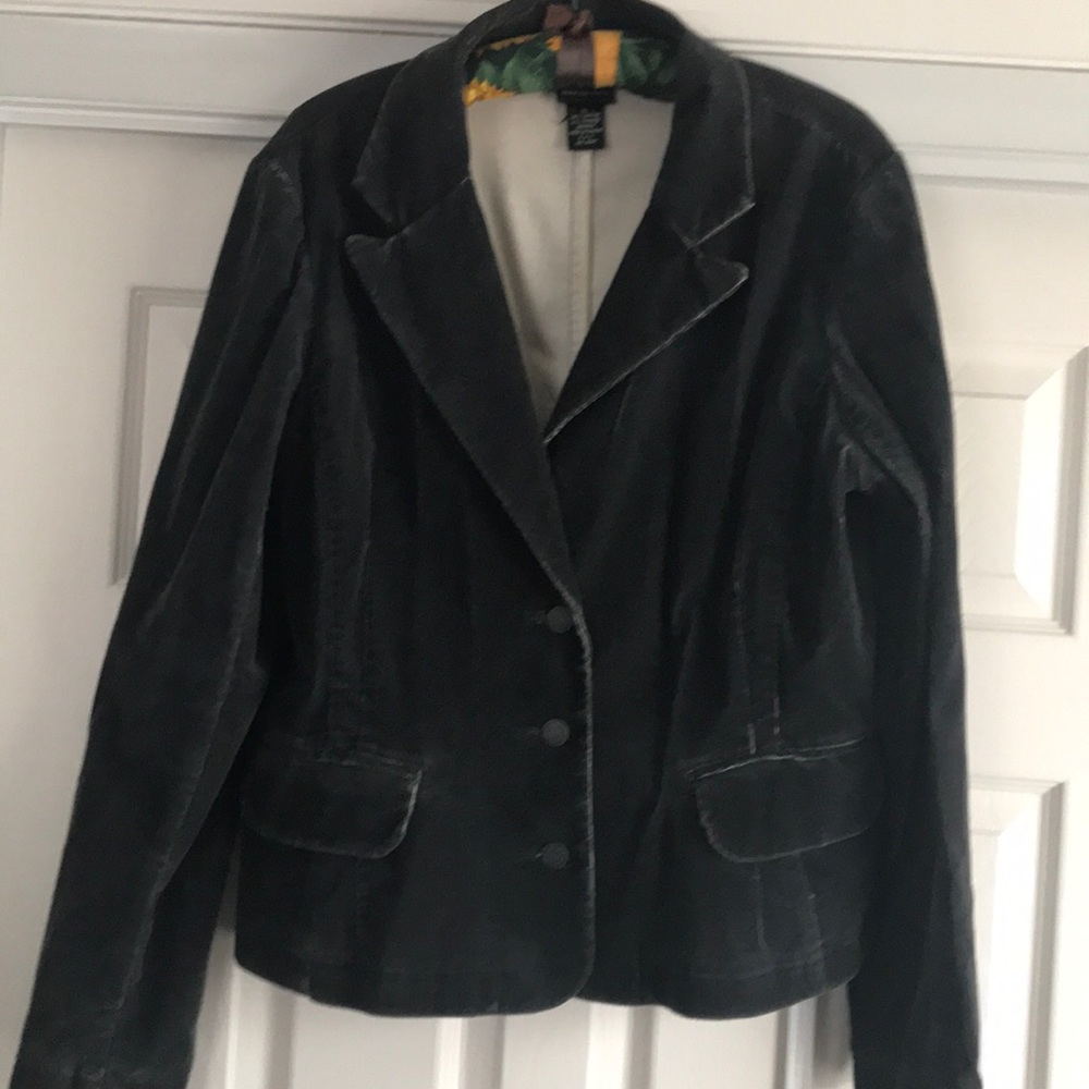 Light weight corduroy “jean” jacket